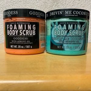Onyx Bathhouse Foaming Body Scrubs Bundle!